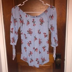 Floral Off the Shoulder Top